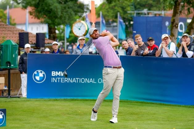 MUNICH, GERMANY - 04.07.2025: Wesley BRYAN (USA). The BMW International Open at Golfclub Munchen Eichenried on July 04, 2025 in Germany.