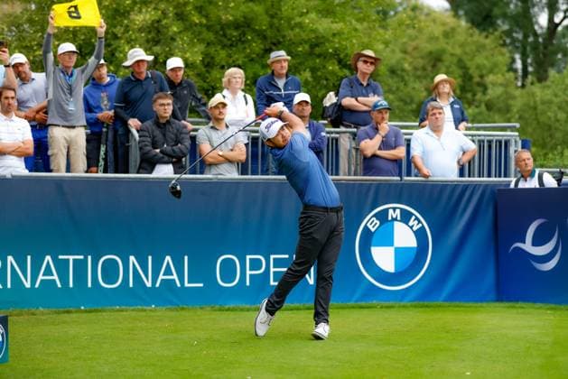 MUNICH, GERMANY - 04.07.2025: Zihao JIN (CHN). The BMW International Open at Golfclub Munchen Eichenried on July 04, 2025 in Germany.