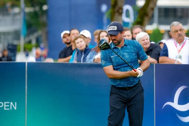MUNICH, GERMANY - 04.07.2025: Zihao JIN (CHN). The BMW International Open at Golfclub Munchen Eichenried on July 04, 2025 in Germany.