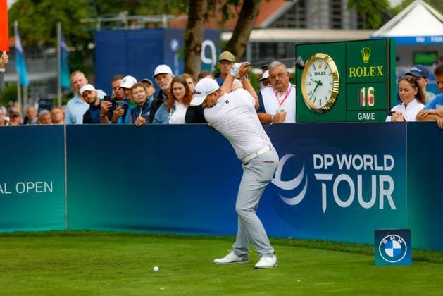 MUNICH, GERMANY - 04.07.2025: Nicolai VON DELLINGSHAUSEN (GER). The BMW International Open at Golfclub Munchen Eichenried on July 04, 2025 in Germany.