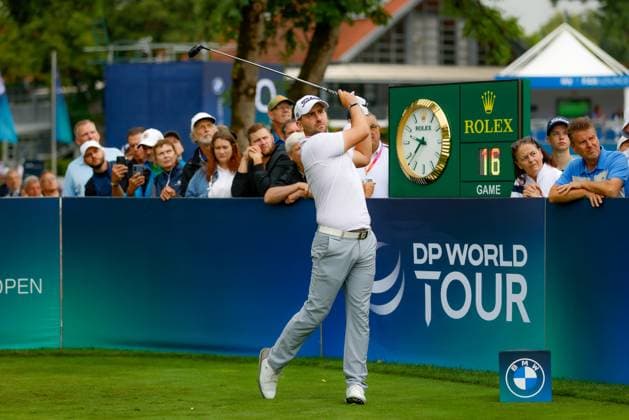 MUNICH, GERMANY - 04.07.2025: Nicolai VON DELLINGSHAUSEN (GER). The BMW International Open at Golfclub Munchen Eichenried on July 04, 2025 in Germany.
