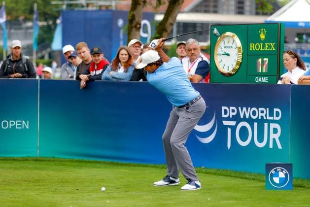 MUNICH, GERMANY - 04.07.2025: Eugenio CHACARRA (ESP). The BMW International Open at Golfclub Munchen Eichenried on July 04, 2025 in Germany.