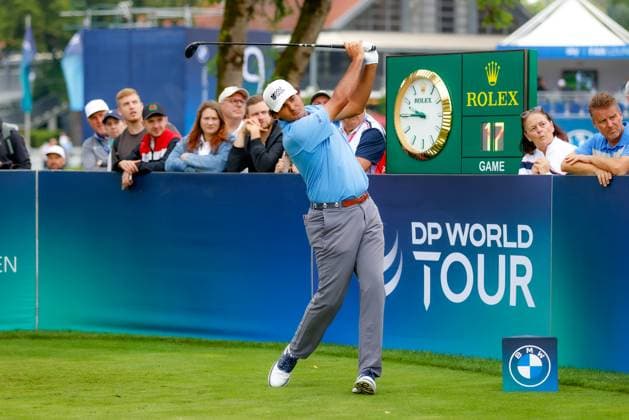 MUNICH, GERMANY - 04.07.2025: Eugenio CHACARRA (ESP). The BMW International Open at Golfclub Munchen Eichenried on July 04, 2025 in Germany.