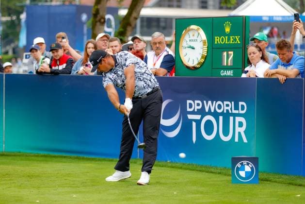 MUNICH, GERMANY - 04.07.2025:Patrick REED (USA). The BMW International Open at Golfclub Munchen Eichenried on July 04, 2025 in Germany.