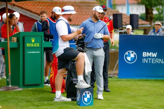 MUNICH, GERMANY - 04.07.2025: Jordan SMITH (ENG). The BMW International Open at Golfclub Munchen Eichenried on July 04, 2025 in Germany.