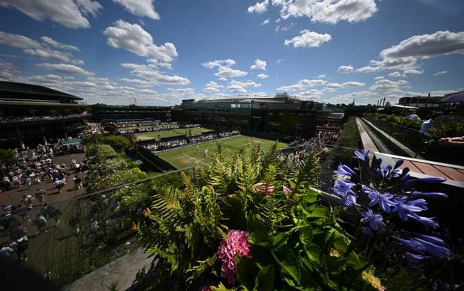 2025 Wimbledon Feature Outsite Courts