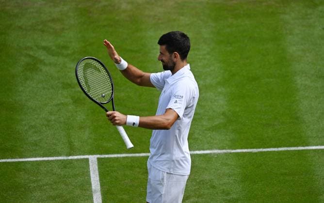 2025 Wimbledon Novak Djokovic SRB