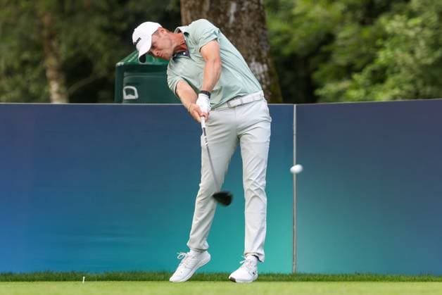 Hurly Long GER on the tee,Tee, 36 BMW International Open 2025, Golf, DP World Tour, Men, Round 2, 04 07 2025 Eichenried Bayern Germany Copyright: xkolbert-press ChristianxKolbertx