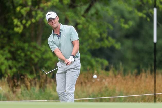 Hurly Long GER chipping onto the green, 36 BMW International Open 2025, Golf, DP World Tour, Men, Round 2, 04 07 2025 Eichenried Bayern Germany Copyright: xkolbert-press ChristianxKolbertx