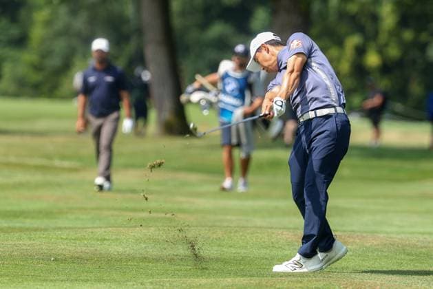 Yuto Katsuragawa JPN on the fairway, 36 BMW International Open 2025, Golf, DP World Tour, Men, Round 2, 04 07 2025 Eichenried Bayern Germany Copyright: xkolbert-press ChristianxKolbertx