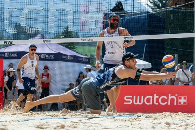 Beach Pro Tour Elite 16 Gstaad, 04 07 2025 Nils Ehlers GER Beach Pro Tour Elite 16 Gstaad on 04 07 2025 Copyright: xBEAUTIFULxSPORTS PeterxWeberx