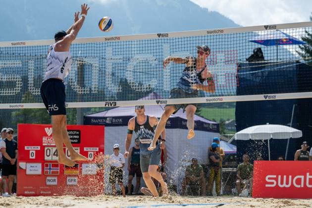 Beach volleyball, Beach Pro Tour in Gstaad