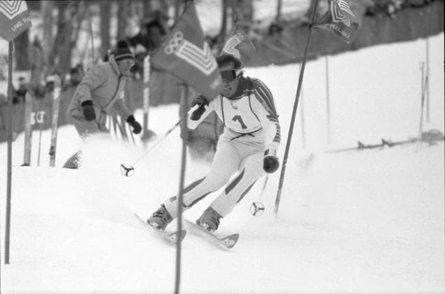 Olympic Games, Olympische Spiele, Olympia, OS Lake Placid 1980, Giant Slalom: Phil Mahre Olympic Games Lake Placid 1980, Giant Slalom: Phil Mahre 39445228