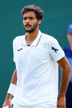 Francisco Cabral of Portugal wearing a black ribbon for Diogo Jota, during his Men s Doubles second round match Wimbledon Tennis Championships, Day 5, The All England Lawn Tennis and Croquet Club, London, UK - 04 Jul 2025London The All England Lawn Tennis and United Kingdom  Copyright: xJavierxGarcia Shutterstockx 15384469e