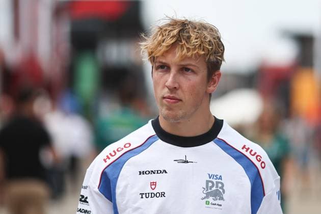 F1 British Grand Prix 2025 Practice 1 Liam Lawson of Racing Bulls before first practice ahead of the Formula 1 British Grand Prix at Silverstone Circuit in Northampton, Great Britain on July 5, 2024. Northampton United Kingdom  Copyright: xJakubxPorzyckix originalFilename:porzycki-f1britis250704_npNdH.jpg