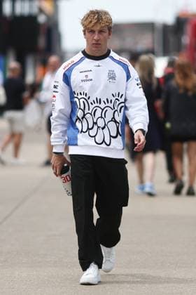 F1 British Grand Prix 2025 Practice 1 Liam Lawson of Racing Bulls before first practice ahead of the Formula 1 British Grand Prix at Silverstone Circuit in Northampton, Great Britain on July 5, 2024. Northampton United Kingdom  Copyright: xJakubxPorzyckix originalFilename:porzycki-f1britis250704_npV9s.jpg