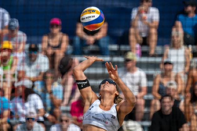 Beach Pro Tour Elite 16 Gstaad, 04 07 2025 Menia Bentele SUI Beach Pro Tour Elite 16 Gstaad on 04 07 2025 Copyright: xBEAUTIFULxSPORTS PeterxWeberx