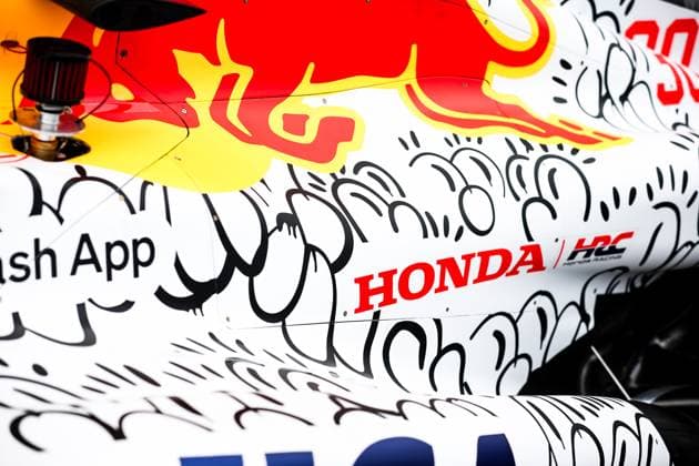 F1 - BRITISH GRAND PRIX 2025 Visa Cash App RB F1 Team, mechanical detail HUGO x Slawn Livery For Silverstone during the Formula 1 Qatar Airways British Grand Prix 2025, 12th round of the 2025 FIA Formula One World Championship, WM, Weltmeisterschaft from July 4 to 6, 2025 on the Silverstone Circuit, in Silverstone, United Kingdom - SilverstoneUnited Kingdom  Copyright: xEricxAlonsox