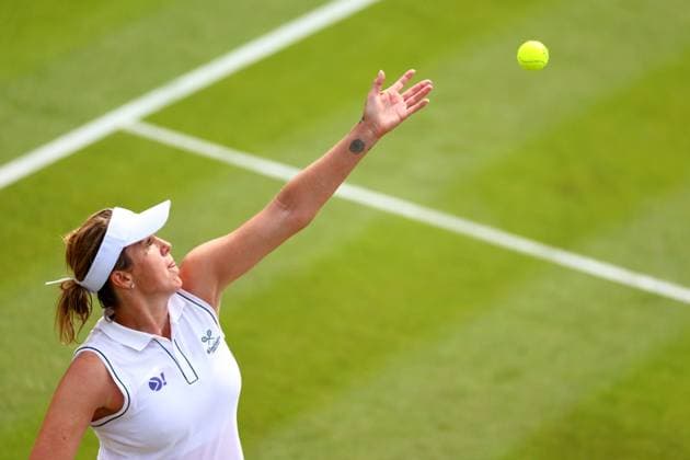 Anastasia Pavlyuchenkova during her third round match Wimbledon Tennis Championships, Day 5, The All England Lawn Tennis and Croquet Club, London, UK - 04 Jul 2025London The All England Lawn Tennis and United Kingdom  Copyright: xJamesxMarsh Shutterstockx 15384470m