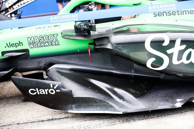 F1 - BRITISH GRAND PRIX 2025 Stake F1 Team Kick C45, mechanical detail floor body aerodynamism, aerodynamic, aerodynamics during the Formula 1 Qatar Airways British Grand Prix 2025, 12th round of the 2025 FIA Formula One World Championship, WM, Weltmeisterschaft from July 4 to 6, 2025 on the Silverstone Circuit, in Silverstone, United Kingdom - SilverstoneUnited Kingdom  Copyright: xEricxAlonsox