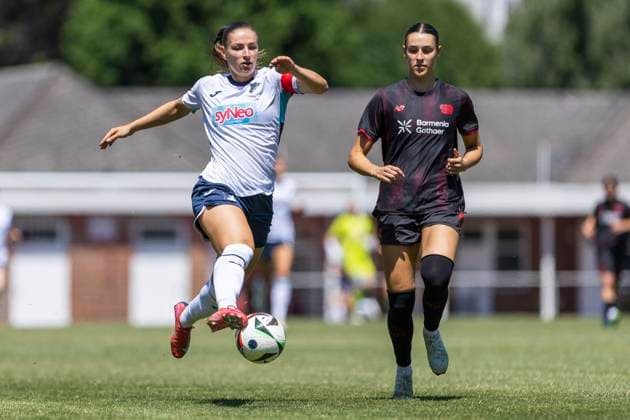 Football, Women, Test match, Bayer Leverkusen - TSG 1899 Hoffenheim