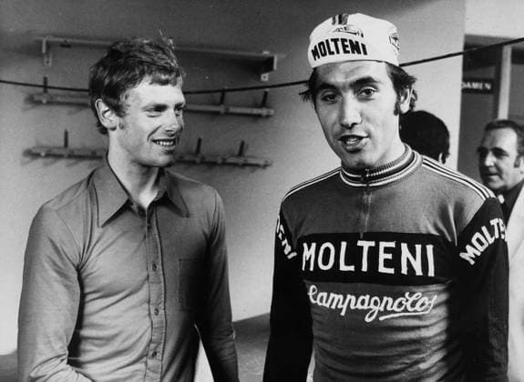 Roland Salm and Eddy Merckx, 1975 Roland Salm and Eddy Merckx, 1975 41216117