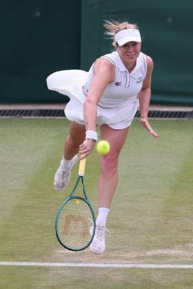 Anastasia Pavlyuchenkova, Ladies Singles, Ladies Singles Tennis Wimbledon 2025 Grand Slam ITF ATP WTA AELTC London Great Britain 4 July 2025 Copyright: xJuergenxHasenkopfx
