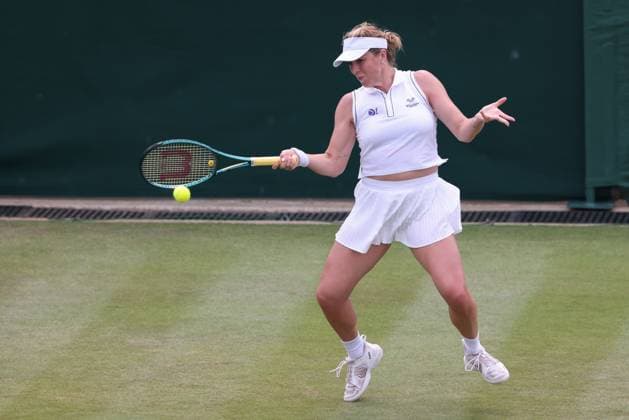 Anastasia Pavlyuchenkova, Ladies Singles, Ladies Singles Tennis Wimbledon 2025 Grand Slam ITF ATP WTA AELTC London Great Britain 4 July 2025 Copyright: xJuergenxHasenkopfx