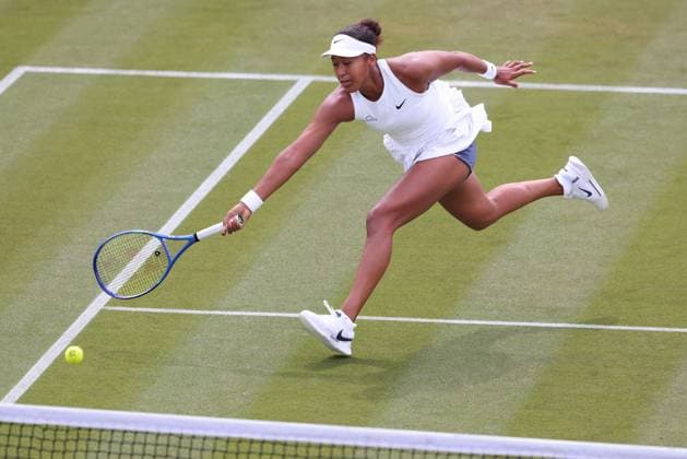 Naomi Osaka, Ladies Singles, Ladies Singles Tennis Wimbledon 2025 Grand Slam ITF ATP WTA AELTC London Great Britain 4 July 2025 Copyright: xJuergenxHasenkopfx