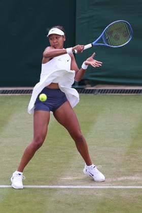 Naomi Osaka, Ladies Singles, Ladies Singles Tennis Wimbledon 2025 Grand Slam ITF ATP WTA AELTC London Great Britain 4 July 2025 Copyright: xJuergenxHasenkopfx