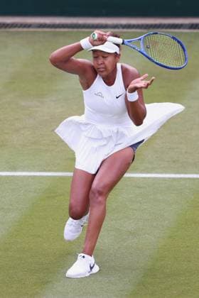 Naomi Osaka, Ladies Singles, Ladies Singles Tennis Wimbledon 2025 Grand Slam ITF ATP WTA AELTC London Great Britain 4 July 2025 Copyright: xJuergenxHasenkopfx