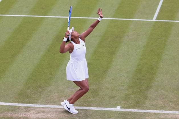 Naomi Osaka, Ladies Singles, Ladies Singles Tennis Wimbledon 2025 Grand Slam ITF ATP WTA AELTC London Great Britain 4 July 2025 Copyright: xJuergenxHasenkopfx