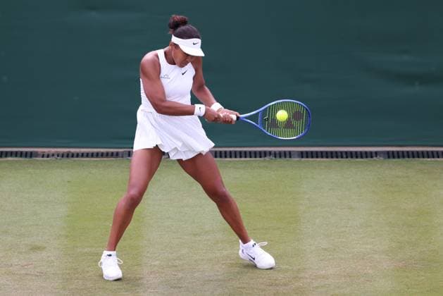 Naomi Osaka, Ladies Singles, Ladies Singles Tennis Wimbledon 2025 Grand Slam ITF ATP WTA AELTC London Great Britain 4 July 2025 Copyright: xJuergenxHasenkopfx