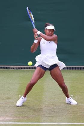 Naomi Osaka, Ladies Singles, Ladies Singles Tennis Wimbledon 2025 Grand Slam ITF ATP WTA AELTC London Great Britain 4 July 2025 Copyright: xJuergenxHasenkopfx