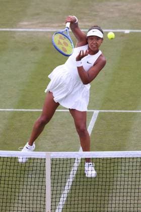 Naomi Osaka, Ladies Singles, Ladies Singles Tennis Wimbledon 2025 Grand Slam ITF ATP WTA AELTC London Great Britain 4 July 2025 Copyright: xJuergenxHasenkopfx