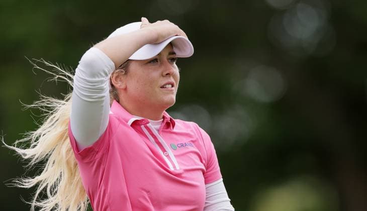 KPMG Women s Irish Open 2025, Carton House, Maynooth 4 7 2025 Sara Byrne Sara Byrne 4 7 2025  Copyright: x INPHO LaszloxGeczox 0N8A5409