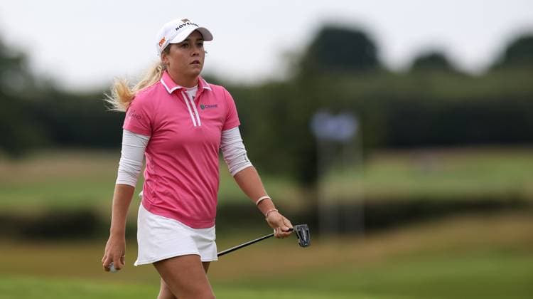 KPMG Women s Irish Open 2025, Carton House, Maynooth 4 7 2025 Sara Byrne Sara Byrne 4 7 2025  Copyright: x INPHO LaszloxGeczox 0N8A5533