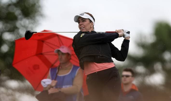 KPMG Women s Irish Open 2025, Carton House, Maynooth 4 7 2025 Georgia Hall Georgia Hall 4 7 2025  Copyright: x INPHO LaszloxGeczox 0N8A3199
