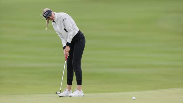 KPMG Women s Irish Open 2025, Carton House, Maynooth 4 7 2025 Olivia Cowan Olivia Cowan 4 7 2025  Copyright: x INPHO LaszloxGeczox 0N8A5001