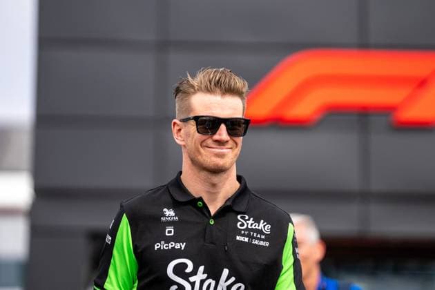 F1 British Grand Prix - UK Nico Hulkenberg (Ger) of Kick Sauber 27 during the Formula 1 Qatar Airways British Grand Prix 2025 on Friday at the Silverstone International Circuit, Silverstone, England, UK on July 4, 2025. Photo by Antoine Lapeyre ABACAPRESS.COM Silverstone England United Kingdom  Copyright: xLapeyrexAntoine ABACAx