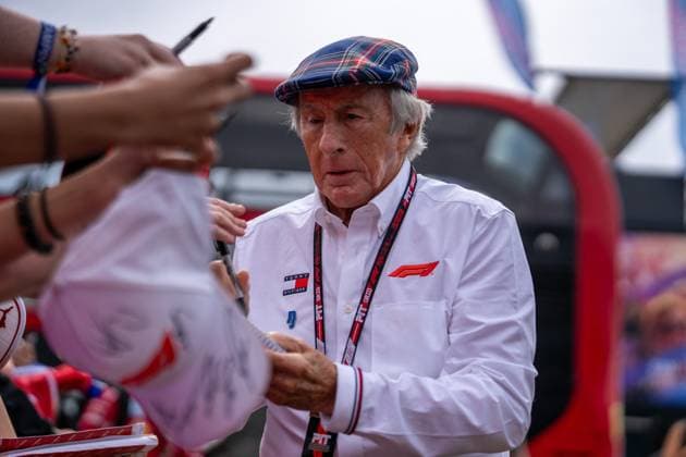 F1 British Grand Prix - UK Sir Jackie Stewart (Gbr) during the Formula 1 Qatar Airways British Grand Prix 2025 on Friday at the Silverstone International Circuit, Silverstone, England, UK on July 4, 2025. Photo by Antoine Lapeyre ABACAPRESS.COM Silverstone England United Kingdom  Copyright: xLapeyrexAntoine ABACAx