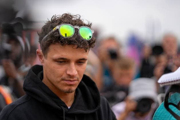 F1 British Grand Prix - UK Lando Norris (Gbr) of McLaren Racing 4during the Formula 1 Qatar Airways British Grand Prix 2025 on Friday at the Silverstone International Circuit, Silverstone, England, UK on July 4, 2025. Photo by Antoine Lapeyre ABACAPRESS.COM Silverstone England United Kingdom  Copyright: xLapeyrexAntoine ABACAx