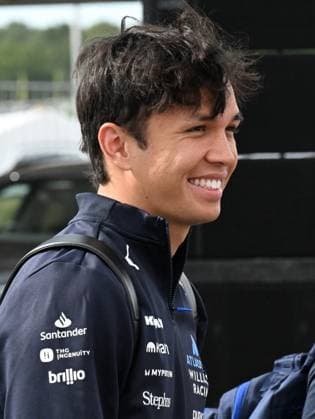 4th July 2025; Silverstone Circuit, Northamptonshire, England; Formula 1 2025 Qatar Airways British F1 Grand Prix; Free Practice Day; Alexander Albon of Williams arrives at Silverstone  ActionPlus12808591 SimonxWest