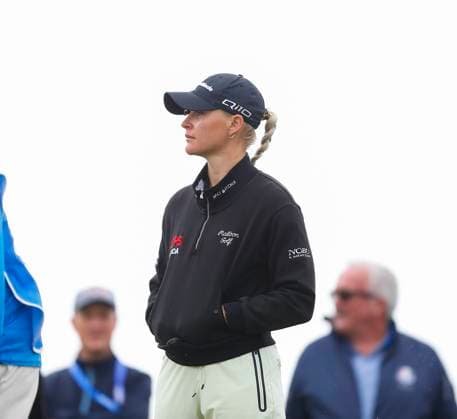 4th July 2025; The O& x2019;Meara Course at Carton House, Maynooth, County Kildare, Ireland; KPMG Womens Irish Open Golf, Round 2; Charley Hull of England waits to tee off on the 10th hole  ActionPlus12808632 PeterxFitzpatrick