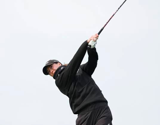 4th July 2025; The O& x2019;Meara Course at Carton House, Maynooth, County Kildare, Ireland; KPMG Womens Irish Open Golf, Round 2; Lee-Anne Pace of Republic of South Africa tees off on the 10th hole  ActionPlus12808636 PeterxFitzpatrick