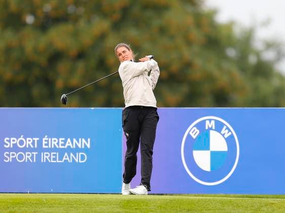 4th July 2025; The O& x2019;Meara Course at Carton House, Maynooth, County Kildare, Ireland; KPMG Womens Irish Open Golf, Round 2; Blanca Fernandez of Spain tees off on the 12th hole  ActionPlus12808626 PeterxFitzpatrick