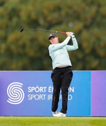 4th July 2025; The O& x2019;Meara Course at Carton House, Maynooth, County Kildare, Ireland; KPMG Womens Irish Open Golf, Round 2; Rosie Davies of England tees off on the 12th hole  ActionPlus12808628 PeterxFitzpatrick