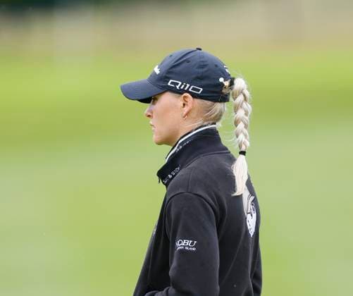 4th July 2025; The O& x2019;Meara Course at Carton House, Maynooth, County Kildare, Ireland; KPMG Womens Irish Open Golf, Round 2; Charley Hull of England waits for her playing partners to finish putting on the 10th green  ActionPlus12808658 PeterxFitzpatrick