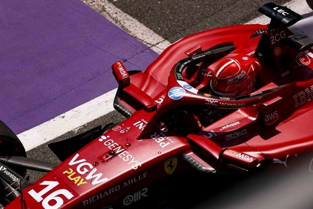F1 - BRITISH GRAND PRIX 2025 16 LECLERC Charles (mco), Scuderia Ferrari SF-25, action during the Formula 1 Qatar Airways British Grand Prix 2025, 12th round of the 2025 FIA Formula One World Championship, WM, Weltmeisterschaft from July 4 to 6, 2025 on the Silverstone Circuit, in Silverstone, United Kingdom - SilverstoneUnited Kingdom  Copyright: xEricxAlonsox