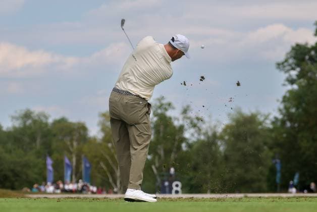 Martin Kaymer GER on the tee,Tee 8, 36 BMW International Open 2025, Golf, DP World Tour, Men, Round 2, 04 07 2025 Eichenried Bayern Germany Copyright: xkolbert-press ChristianxKolbertx